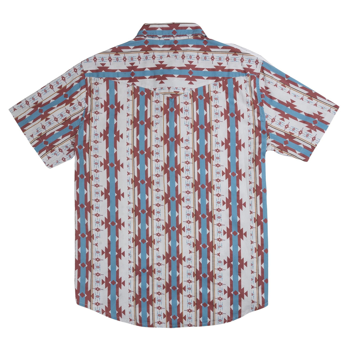 Sendero Provisions Co. The Wyatt Pearl Snap Short Sleeve Print Shirt