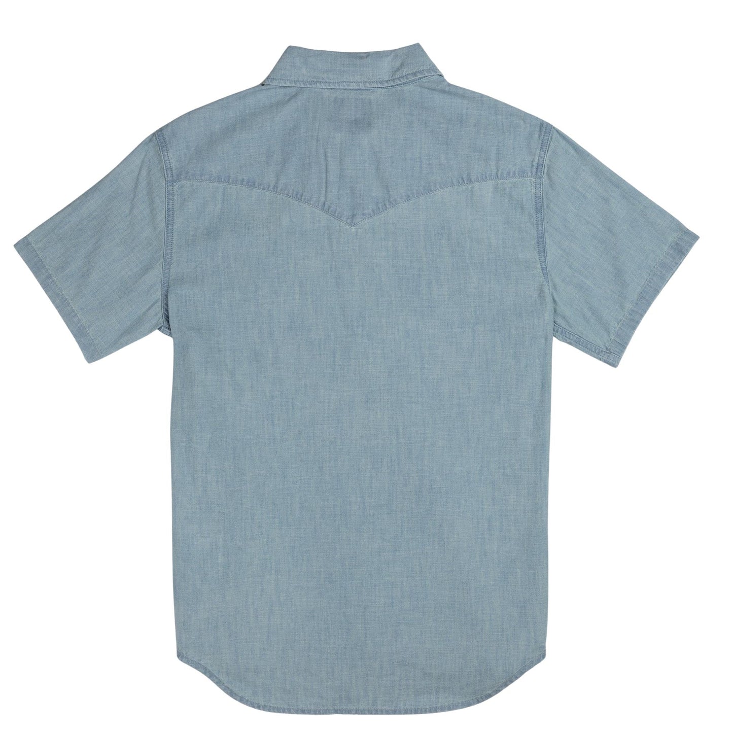 Sendero Provisions Co. The Wyatt Pearl Snap Short Sleeve Solid Shirt