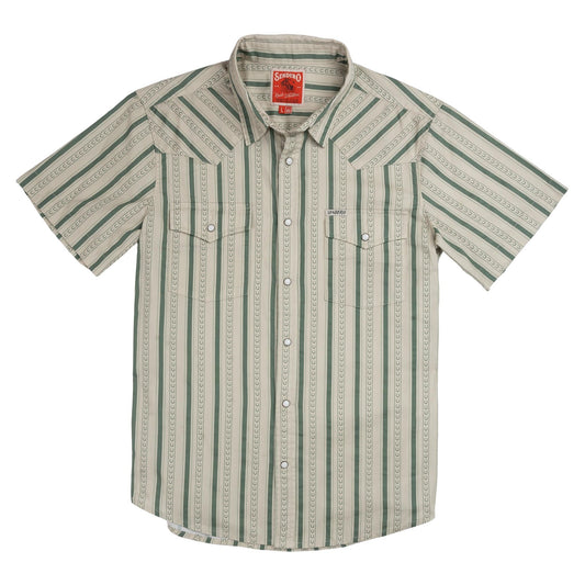 Sendero Provisions Co. The Wyatt Pearl Snap Short Sleeve Print Shirt