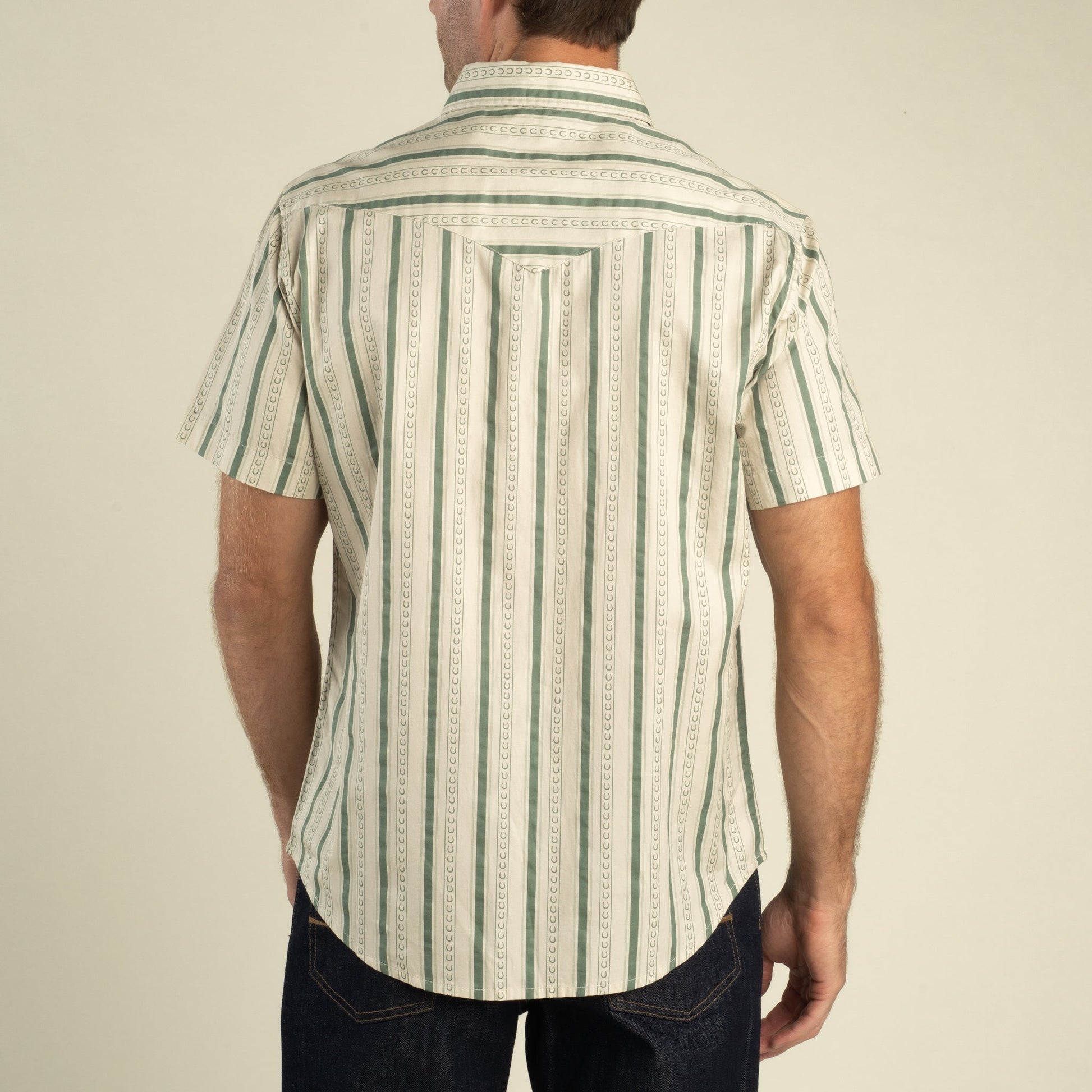 Sendero Provisions Co. The Wyatt Pearl Snap Short Sleeve Print Shirt