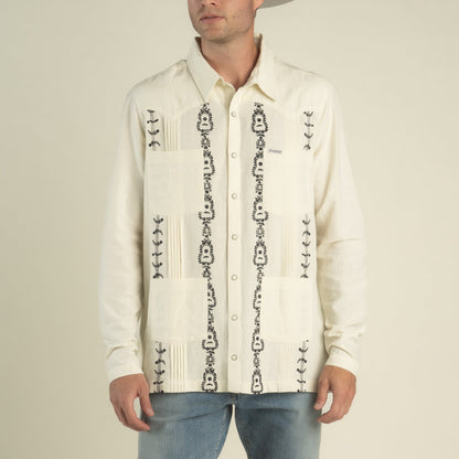 Sendero Provisions Co. Caballero Guayabera Long Sleeve Shirt