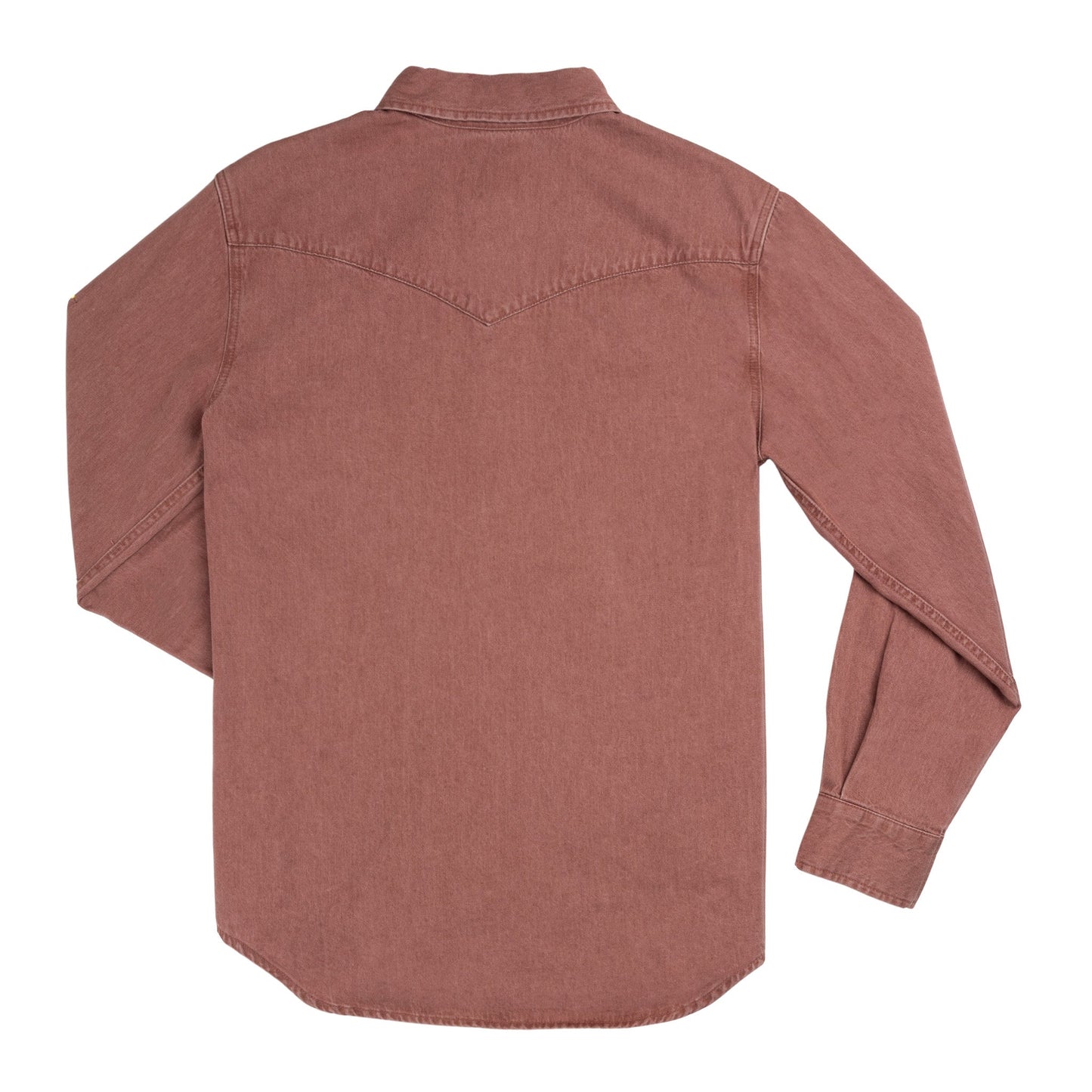 Sendero Provisions Co. The Wyatt Pearl Snap Long Sleeve Denim Shirt