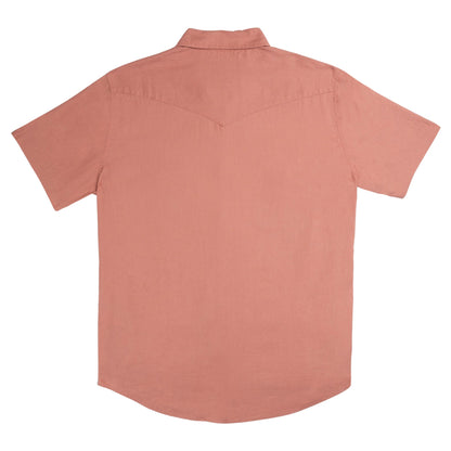 Sendero Provisions Co. The Wyatt Pearl Snap Short Sleeve Solid Shirt