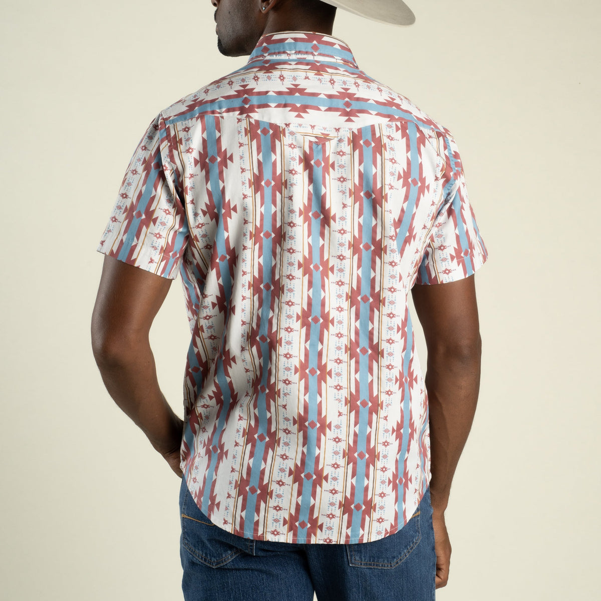 Sendero Provisions Co. The Wyatt Pearl Snap Short Sleeve Print Shirt