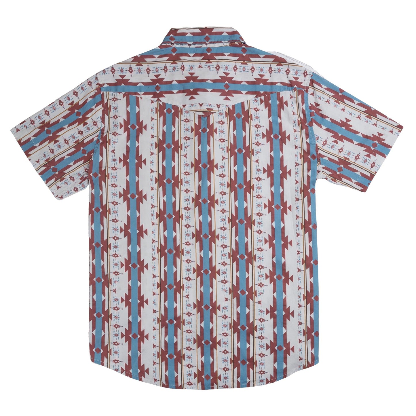 Sendero Provisions Co. The Wyatt Pearl Snap Short Sleeve Print Shirt