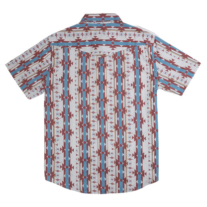Sendero Provisions Co. The Wyatt Pearl Snap Short Sleeve Print Shirt