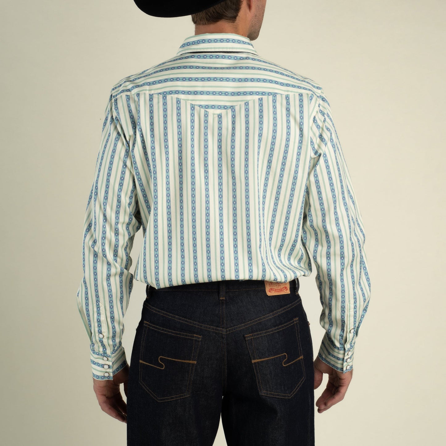 Sendero Provisions Co. The Wyatt Pearl Snap Long Sleeve Print Shirt