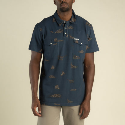 Sendero Provisions Co. Cantina Pique Polo Short Sleeve Shirt