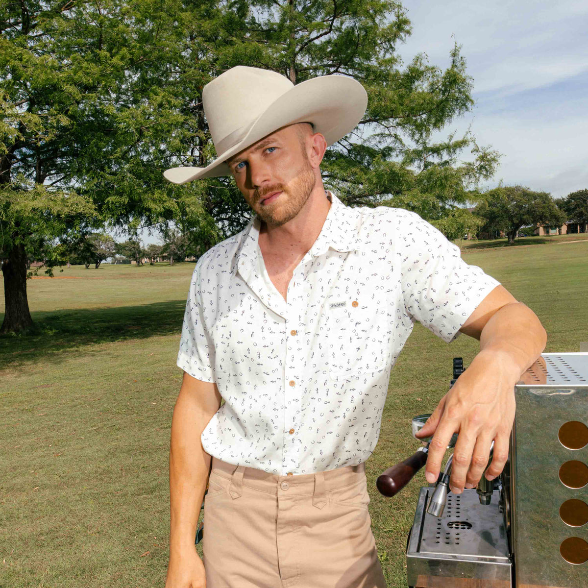 Sendero Provisions Co. City Slicker Button Up Short Sleeve