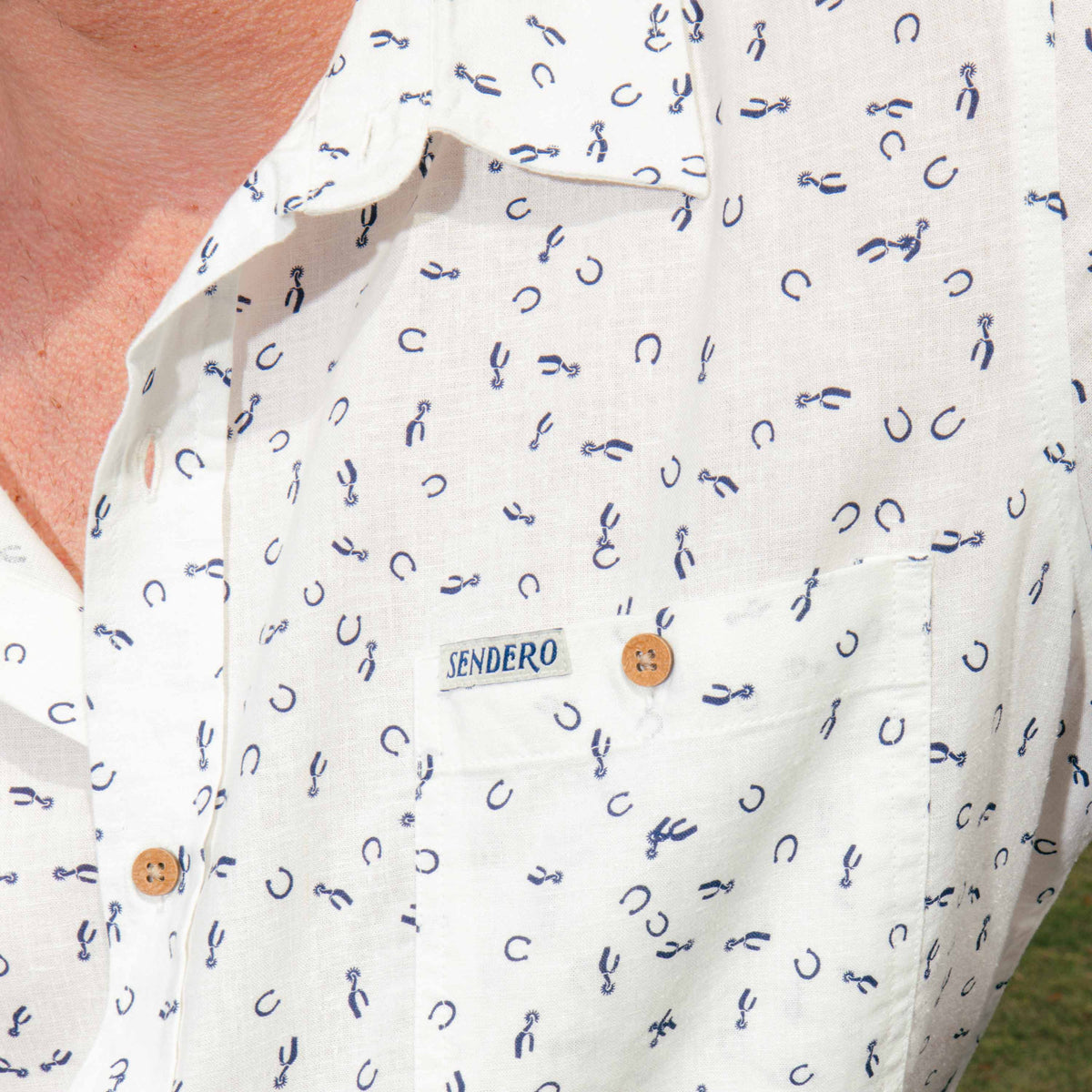 Sendero Provisions Co. City Slicker Button Up Short Sleeve