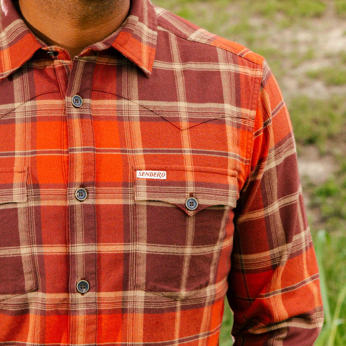 Sendero Provisions Co. Durango Flannel - Lightweight Stretch