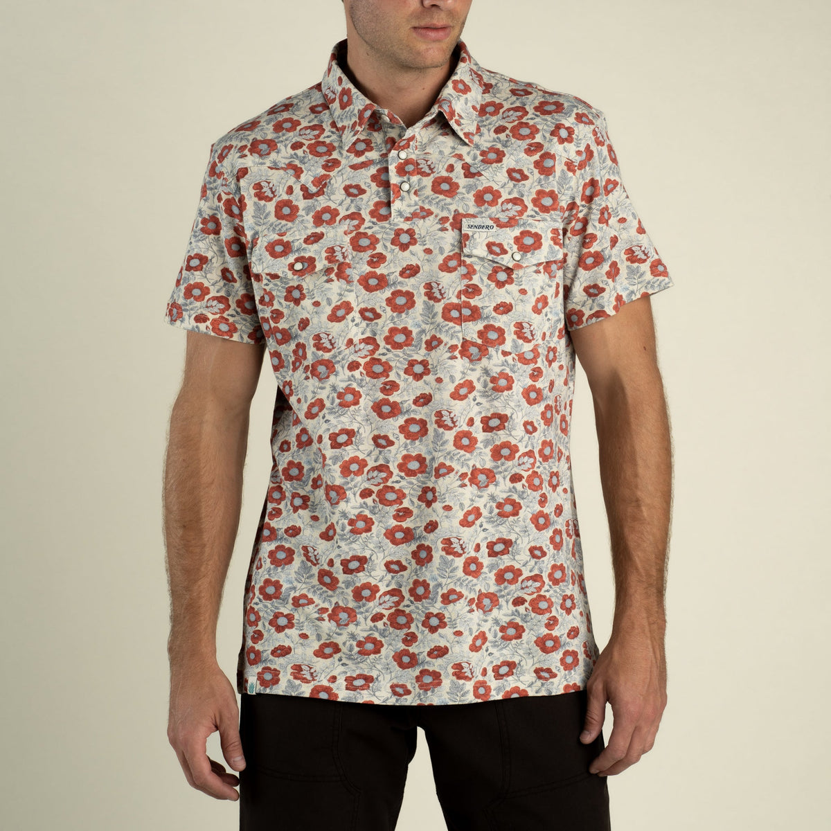 Sendero Provisions Co. Cantina Pique Polo Short Sleeve Shirt