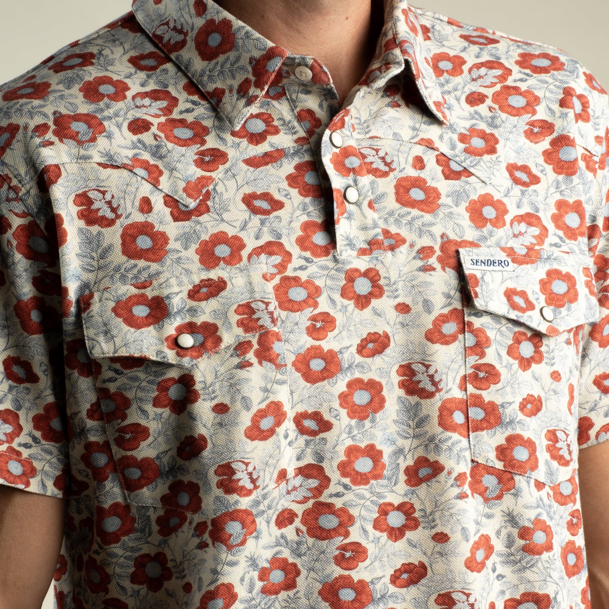 Sendero Provisions Co. Cantina Pique Polo Short Sleeve Shirt
