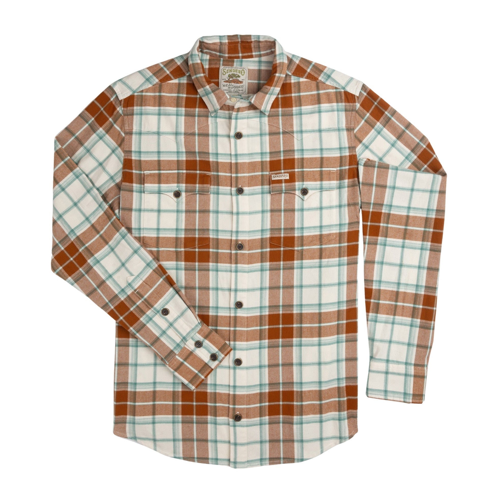Sendero Provisions Co. Durango Flannel - Lightweight Stretch
