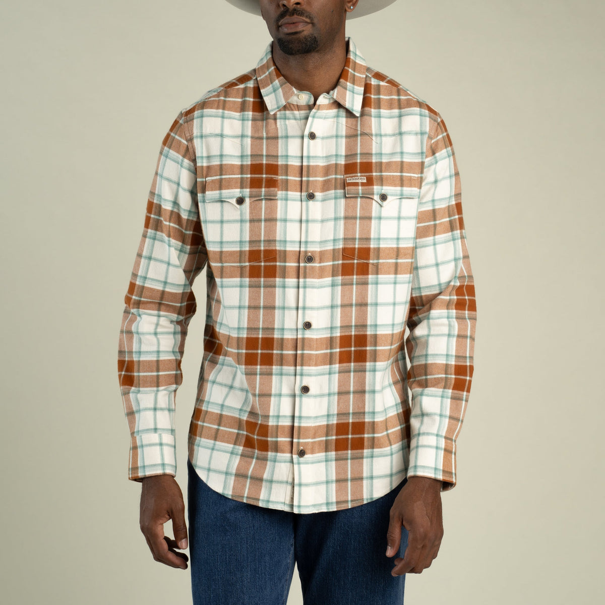 Sendero Provisions Co. Durango Flannel - Lightweight Stretch