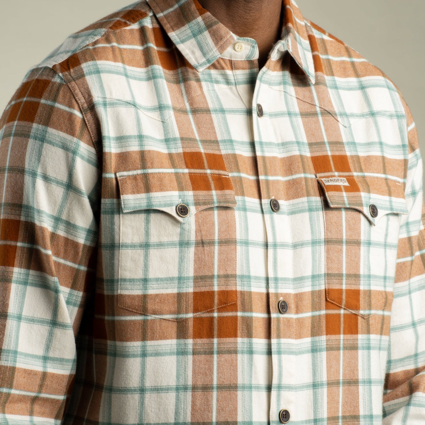 Sendero Provisions Co. Durango Flannel - Lightweight Stretch