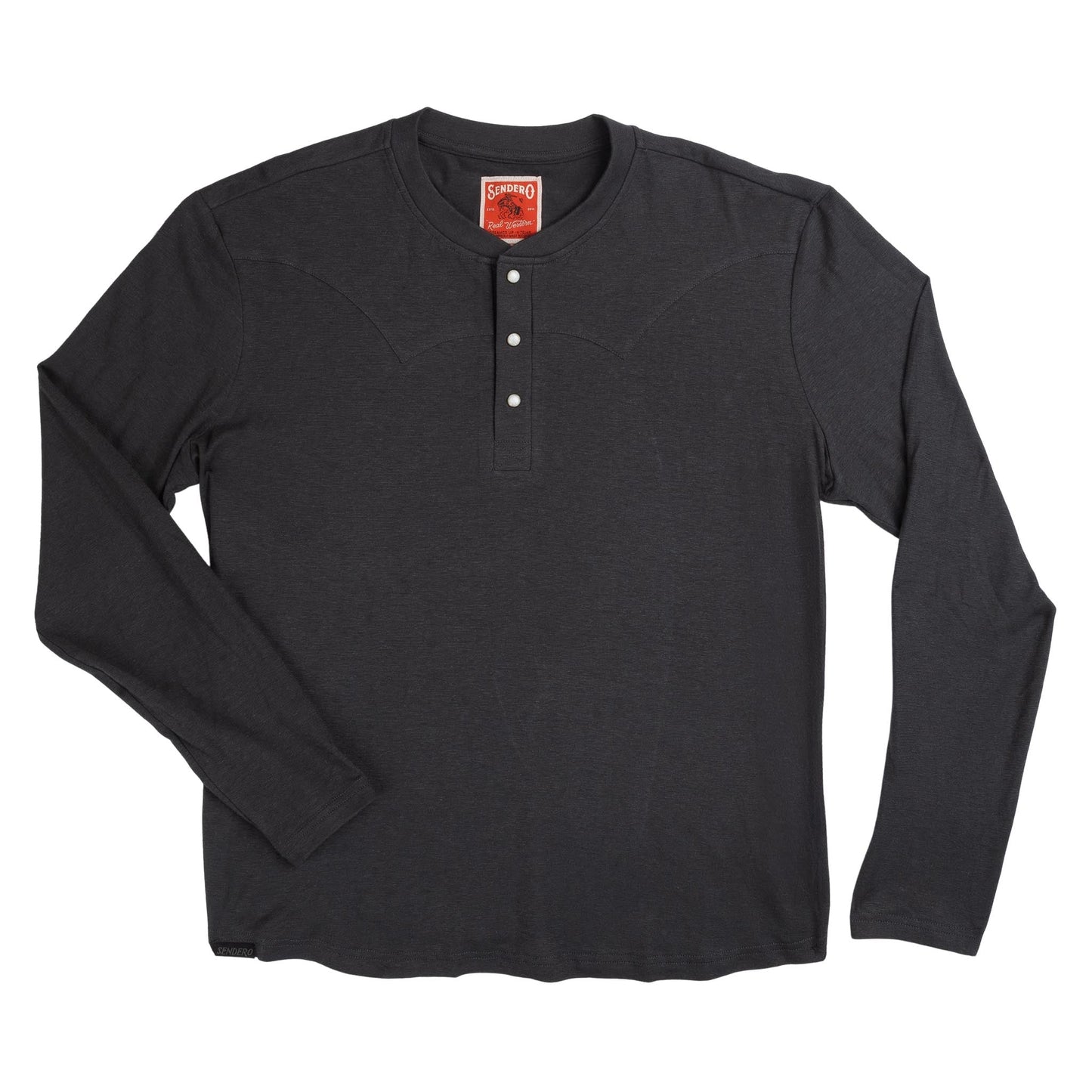 Sendero Provisions Co. Tex Western Long Sleeve Henley