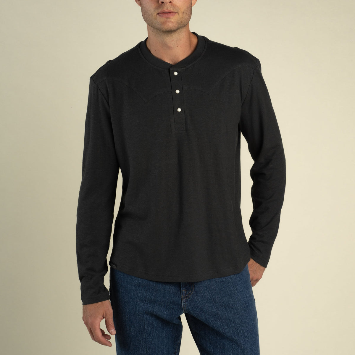 Sendero Provisions Co. Tex Western Long Sleeve Henley