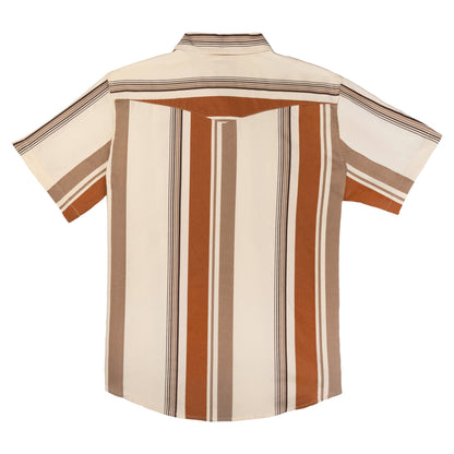 Sendero Provisions Co. The Wyatt Pearl Snap Short Sleeve Print Shirt