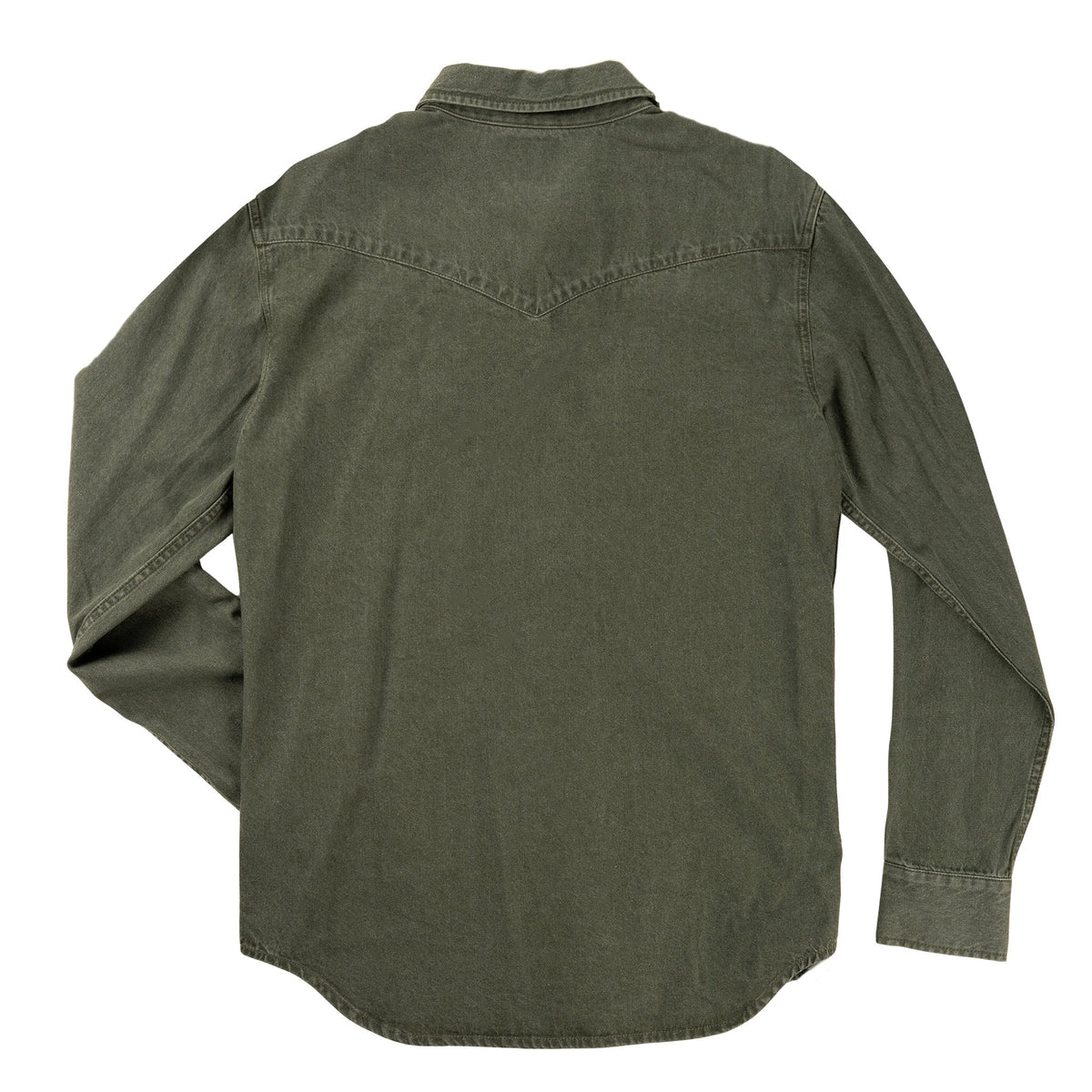 Sendero Provisions Co. The Wyatt Pearl Snap Long Sleeve Denim Shirt