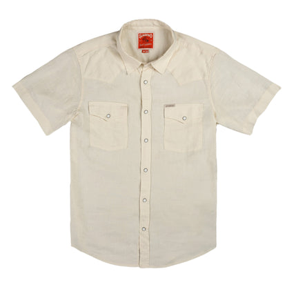 Sendero Provisions Co. The Wyatt Pearl Snap Short Sleeve Solid Shirt