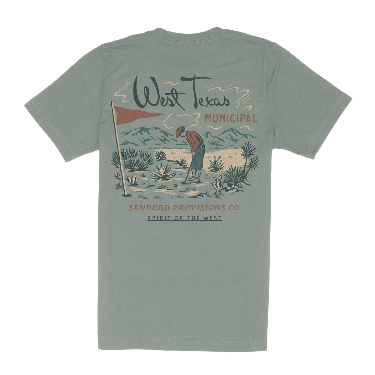 Sendero Provisions Co. West Texas Municipal T-Shirt