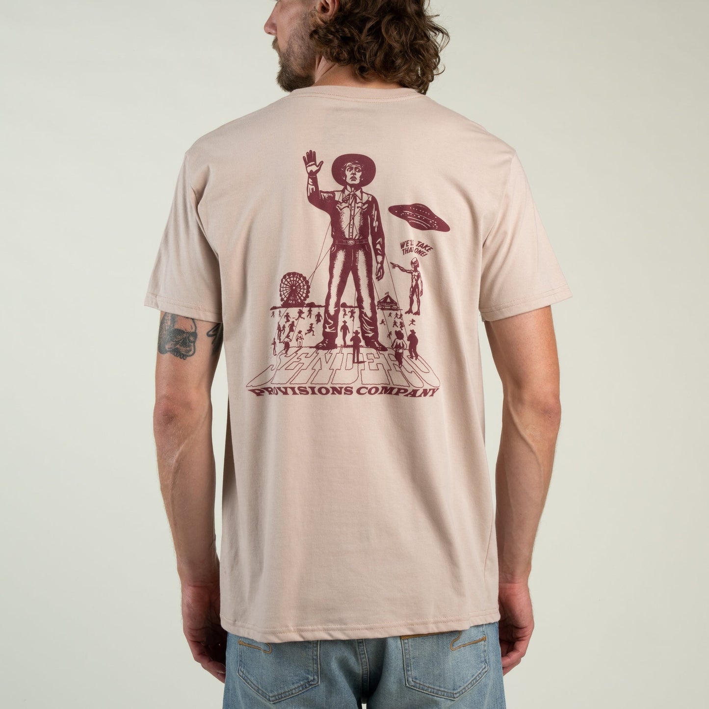 Sendero Provisions Co. Cowboy Lift Off T-Shirt