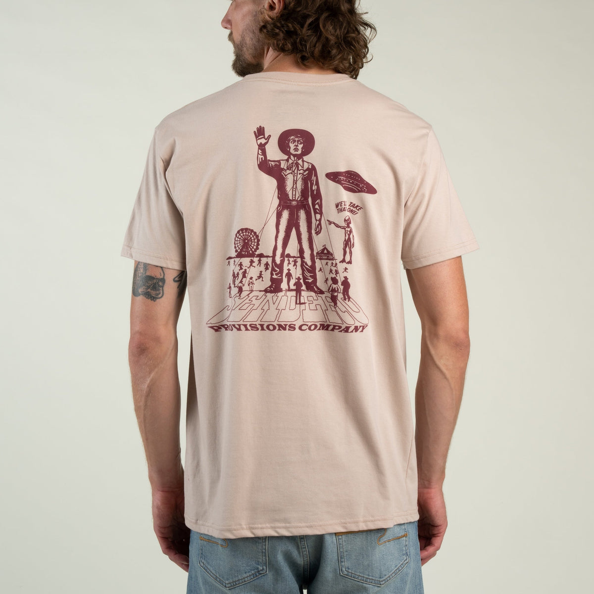 Sendero Provisions Co. Cowboy Lift Off T-Shirt