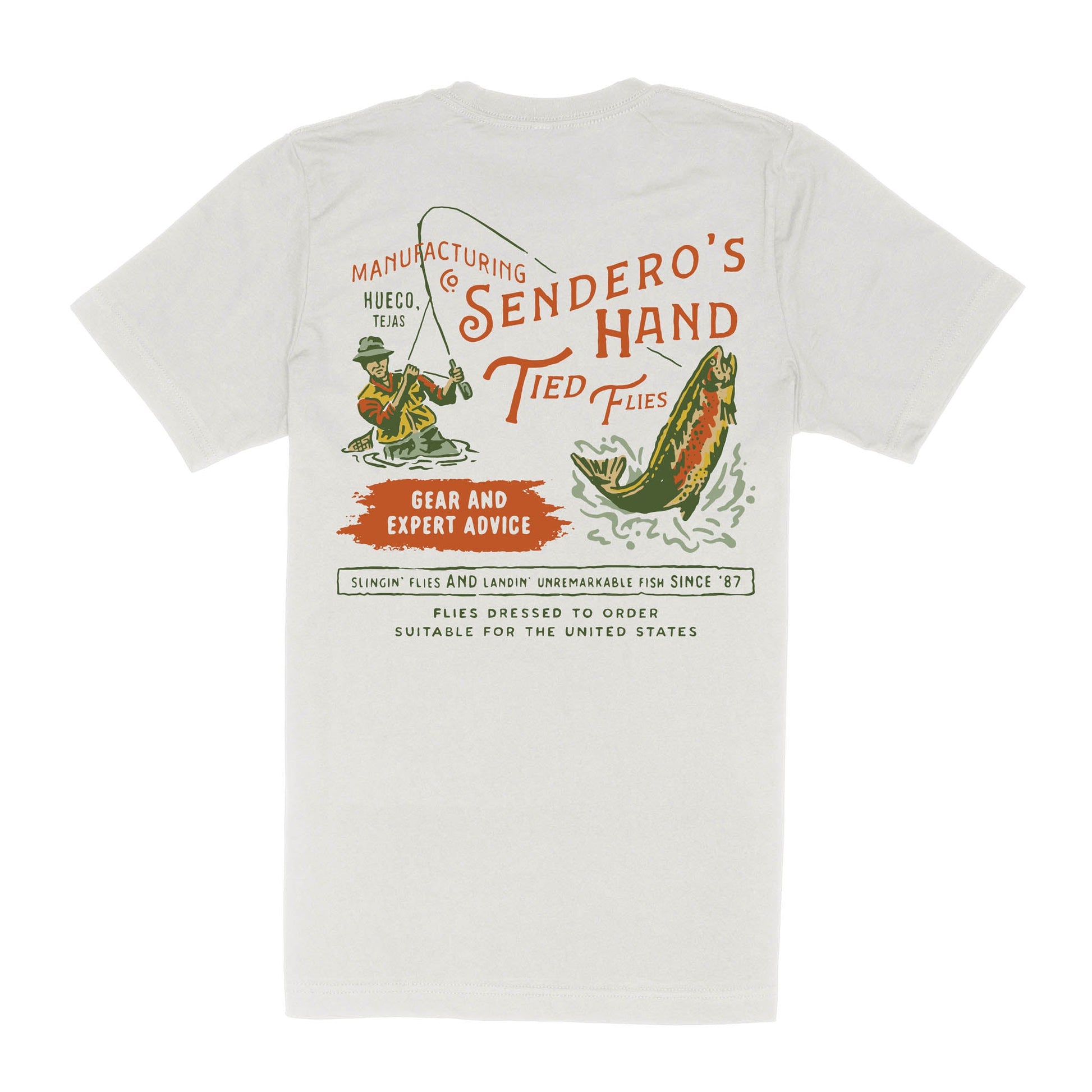Sendero Provisions Co. Hand Tied Flies T-Shirt