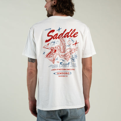 Sendero Provisions Co. Saddle to Surf T-Shirt
