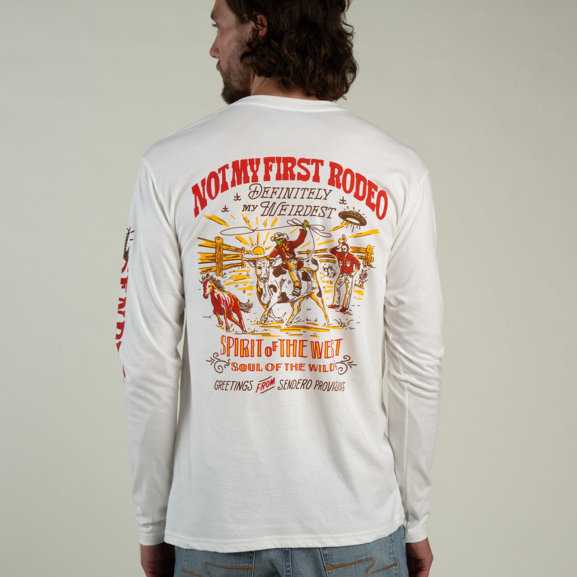 Sendero Provisions Co. Greetings Long Sleeve T-Shirt