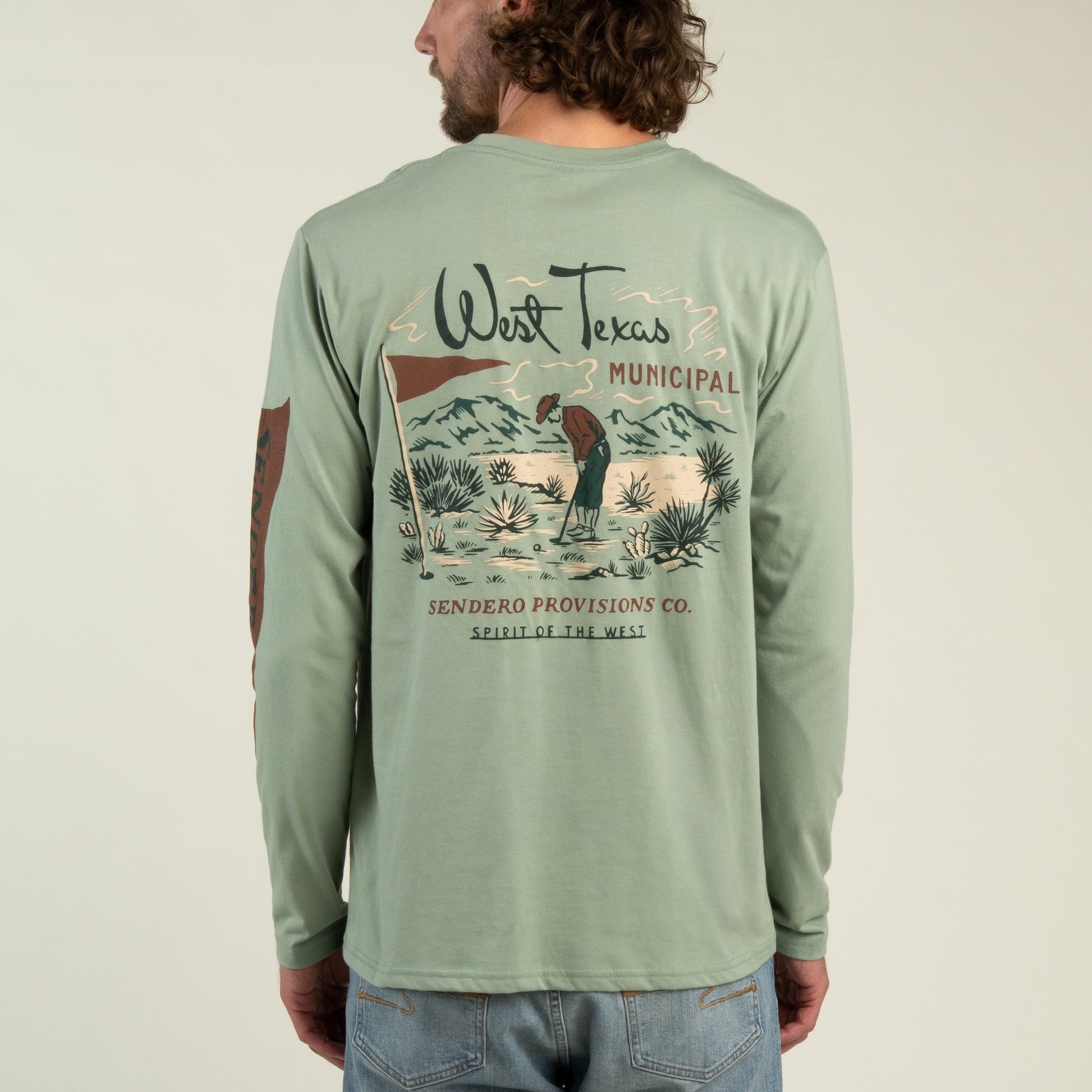 Sendero Provisions Co. West Texas Municipal Long Sleeve T-Shirt