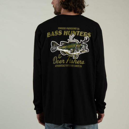 Sendero Provisions Co. Deer Fishers Long Sleeve T-Shirt