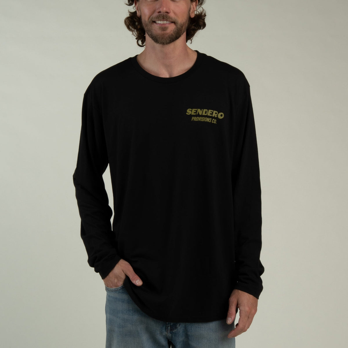 Sendero Provisions Co. Deer Fishers Long Sleeve T-Shirt