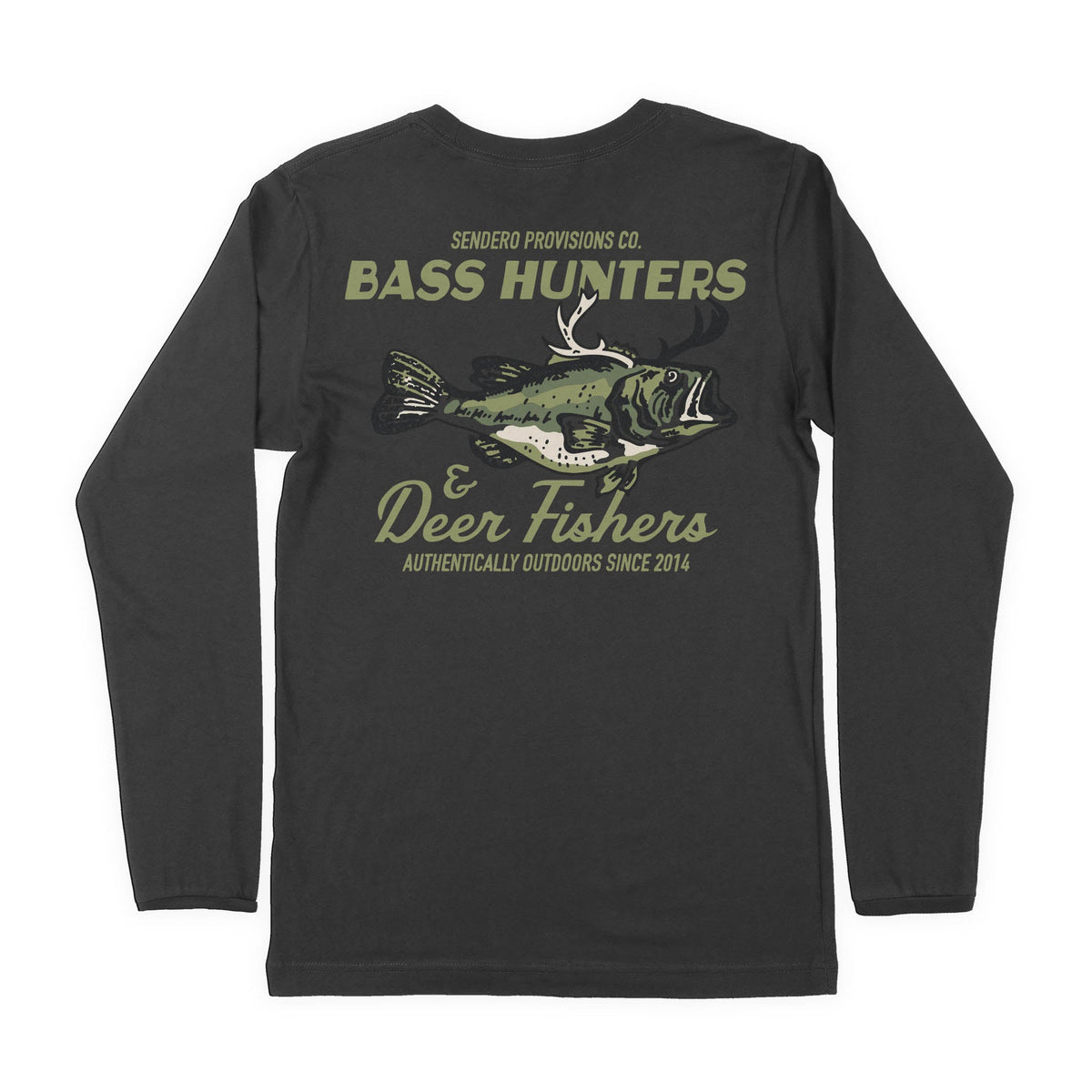 Sendero Provisions Co. Deer Fishers Long Sleeve T-Shirt