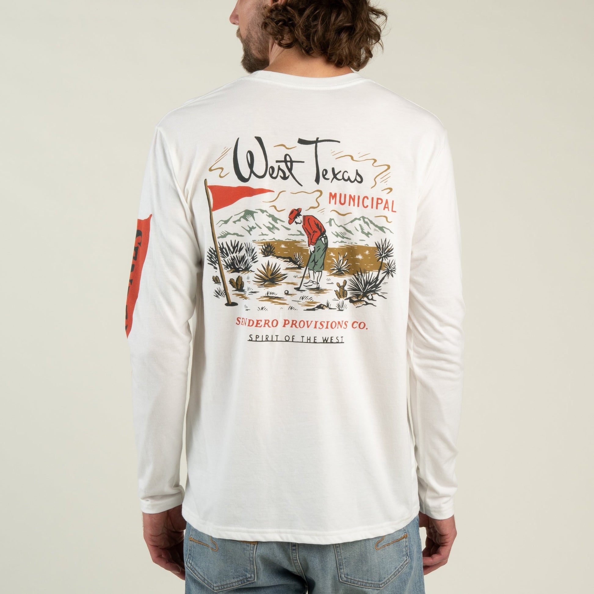 Sendero Provisions Co. West Texas Municipal Long Sleeve T-Shirt