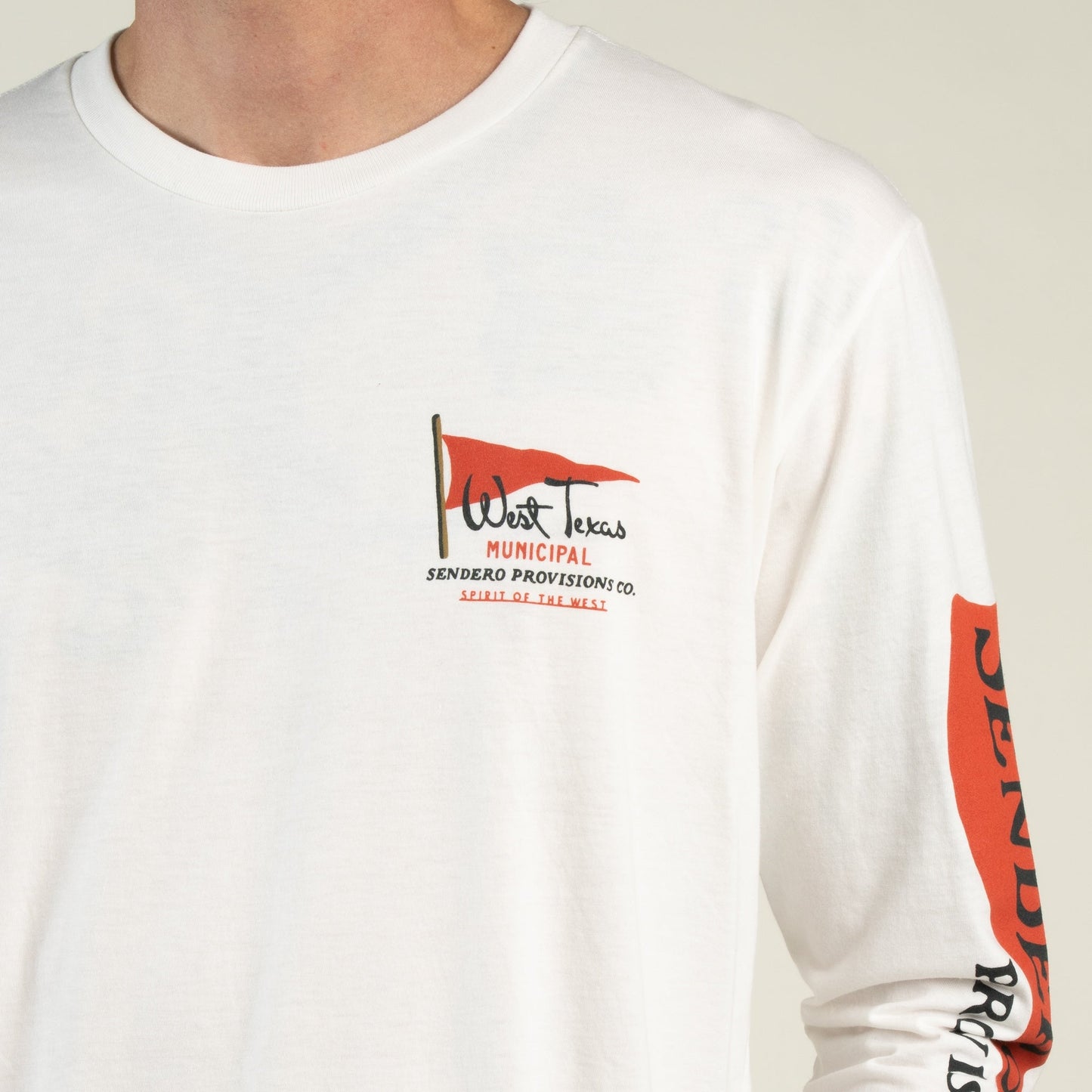 Sendero Provisions Co. West Texas Municipal Long Sleeve T-Shirt
