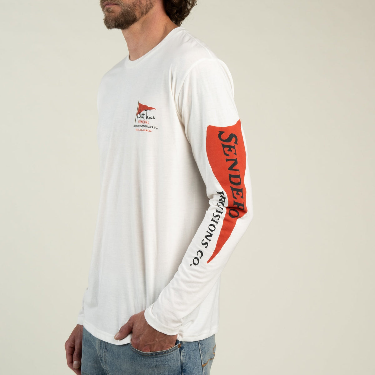 Sendero Provisions Co. West Texas Municipal Long Sleeve T-Shirt