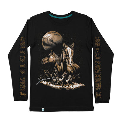 Sendero Provisions Co. Midnight Riders Long Sleeve T-Shirt