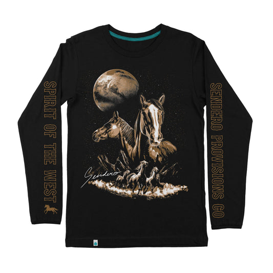 Sendero Provisions Co. Midnight Riders Long Sleeve T-Shirt