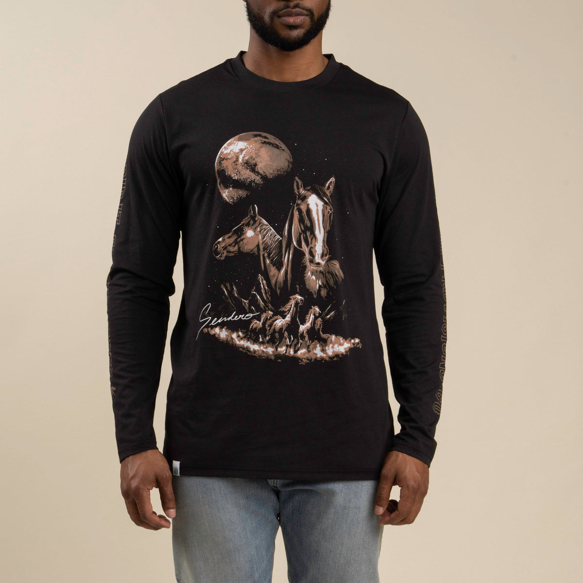 Sendero Provisions Co. Midnight Riders Long Sleeve T-Shirt