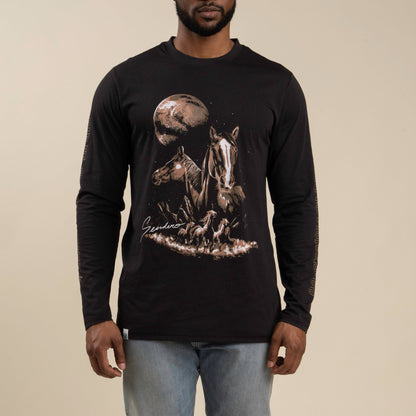 Sendero Provisions Co. Midnight Riders Long Sleeve T-Shirt