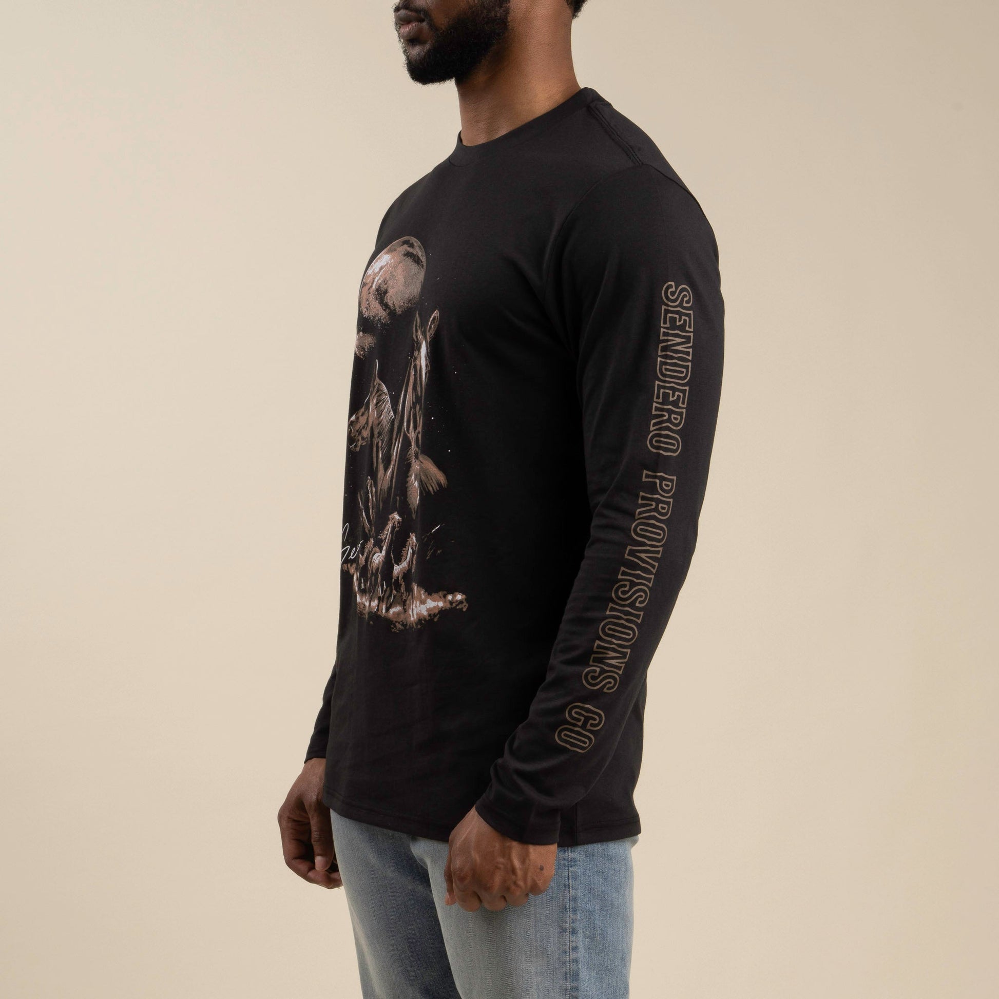 Sendero Provisions Co. Midnight Riders Long Sleeve T-Shirt
