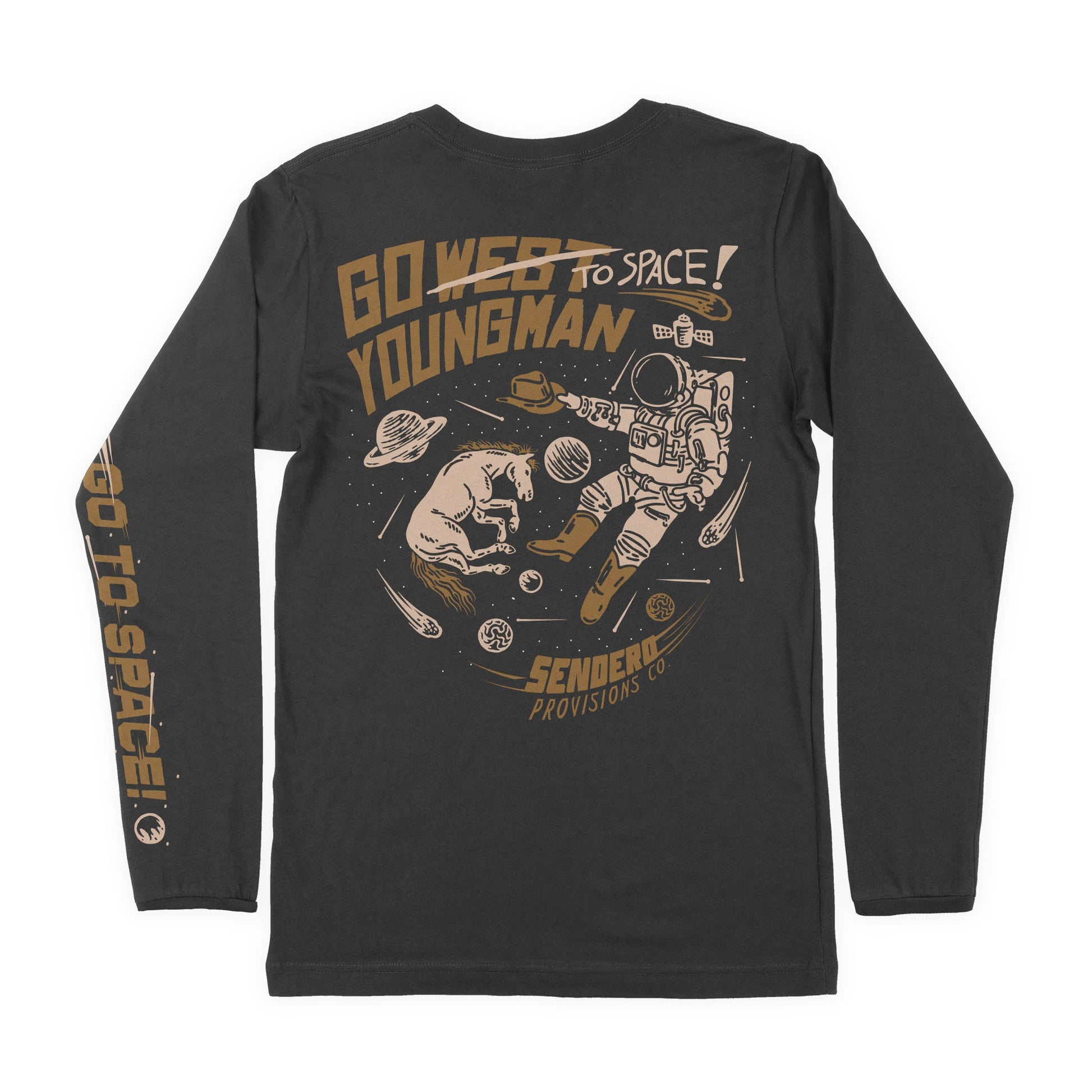 Sendero Provisions Co. To Space Long Sleeve T-Shirt
