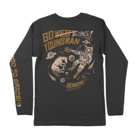 Sendero Provisions Co. To Space Long Sleeve T-Shirt