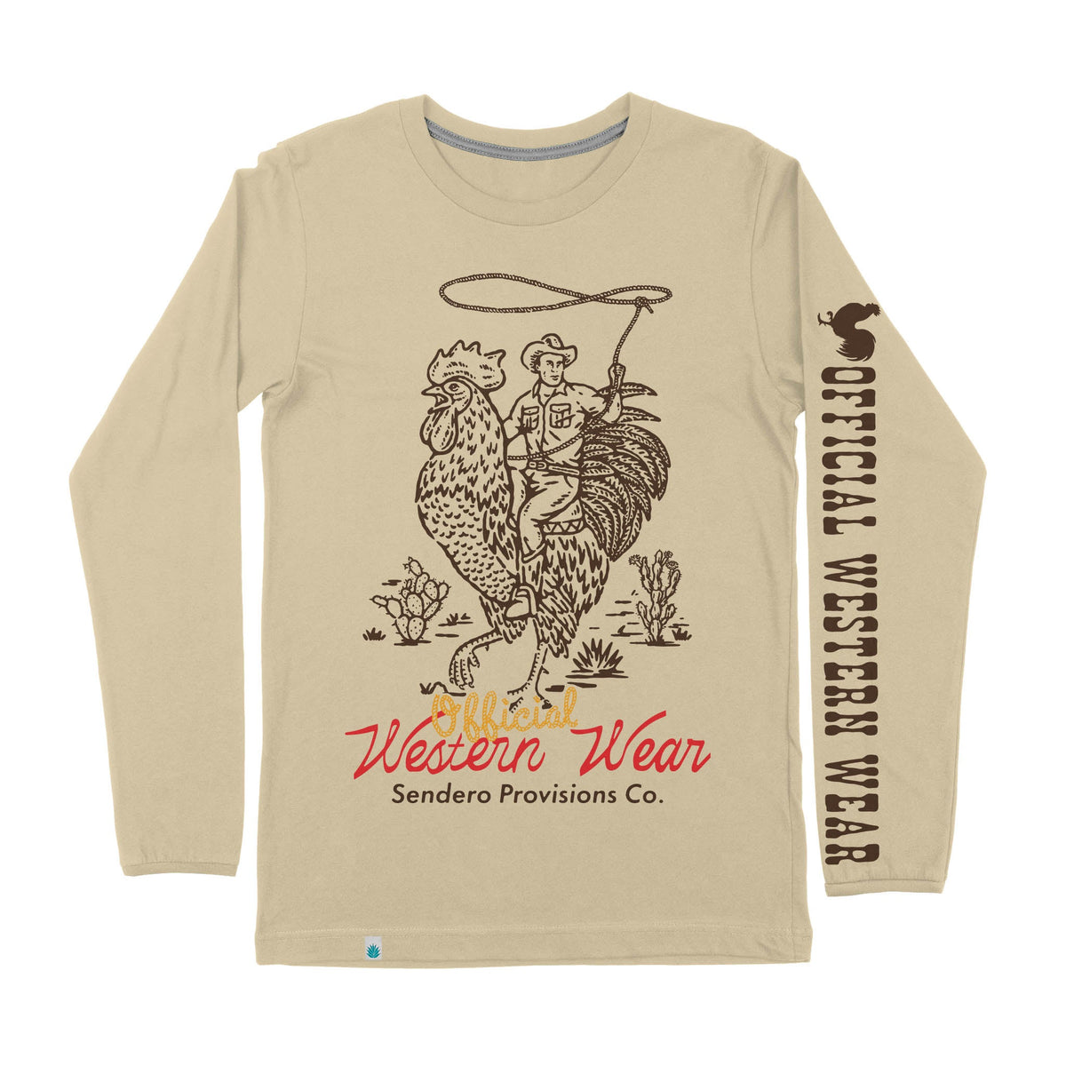 Sendero Provisions Co. Official Western Long Sleeve T-Shirt