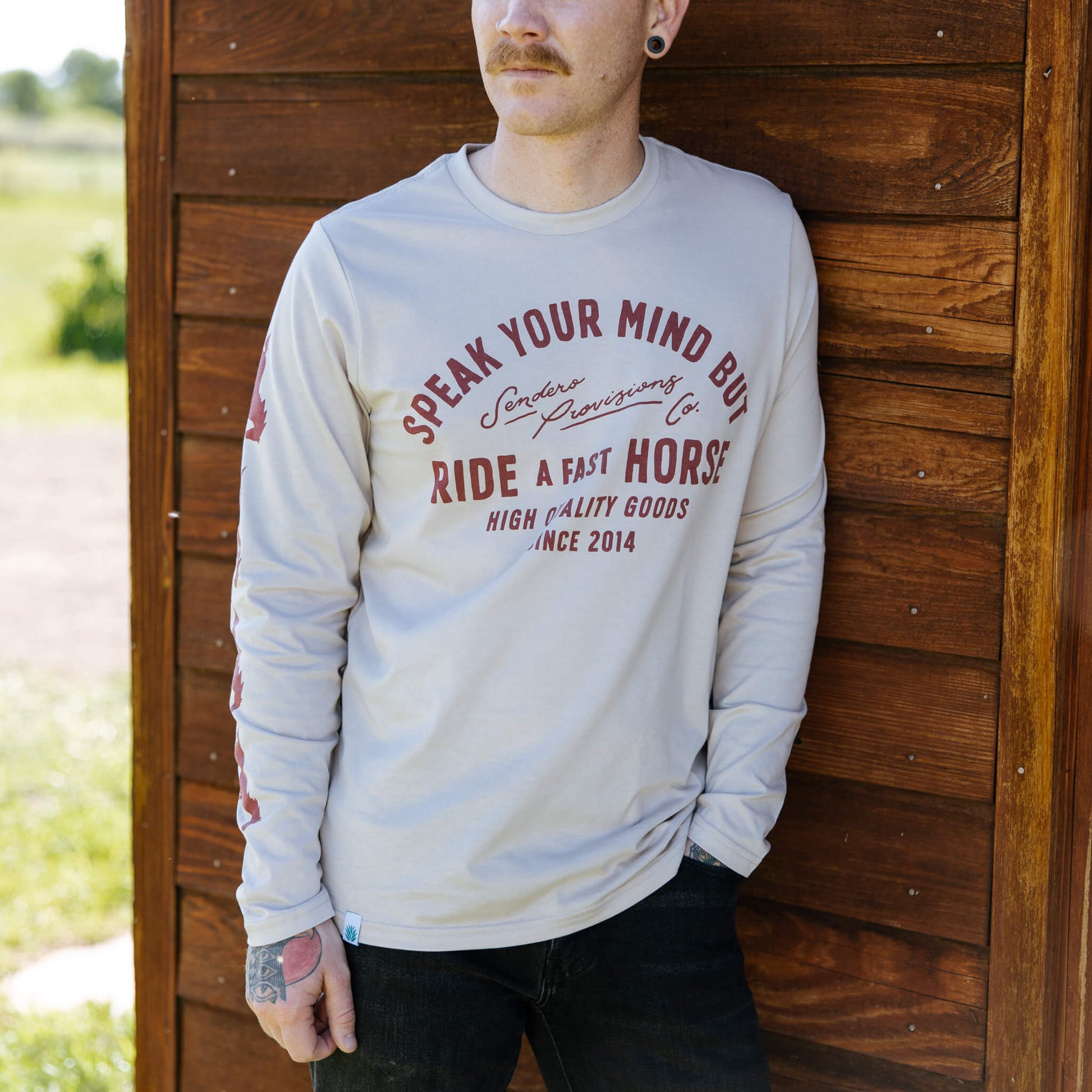 Sendero Provisions Co. Fast Horse Long Sleeve T-Shirt