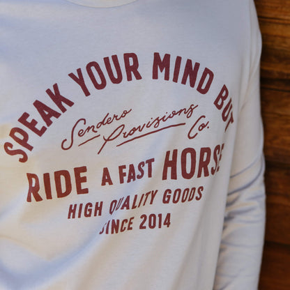 Sendero Provisions Co. Fast Horse Long Sleeve T-Shirt