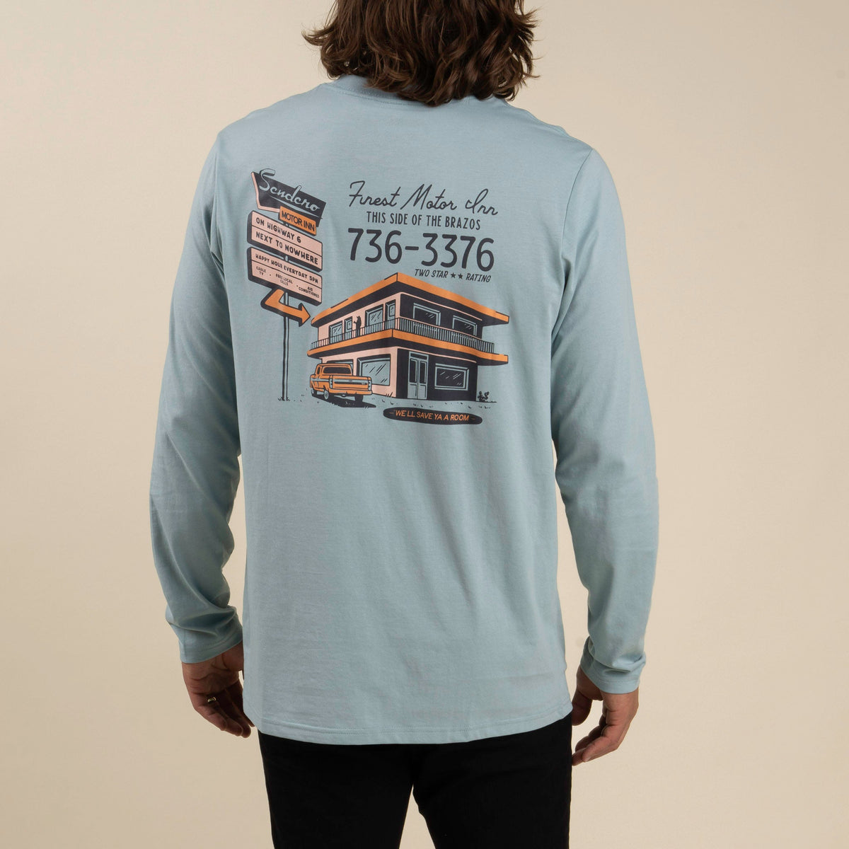 Sendero Provisions Co. Motor Inn Long Sleeve T-Shirt