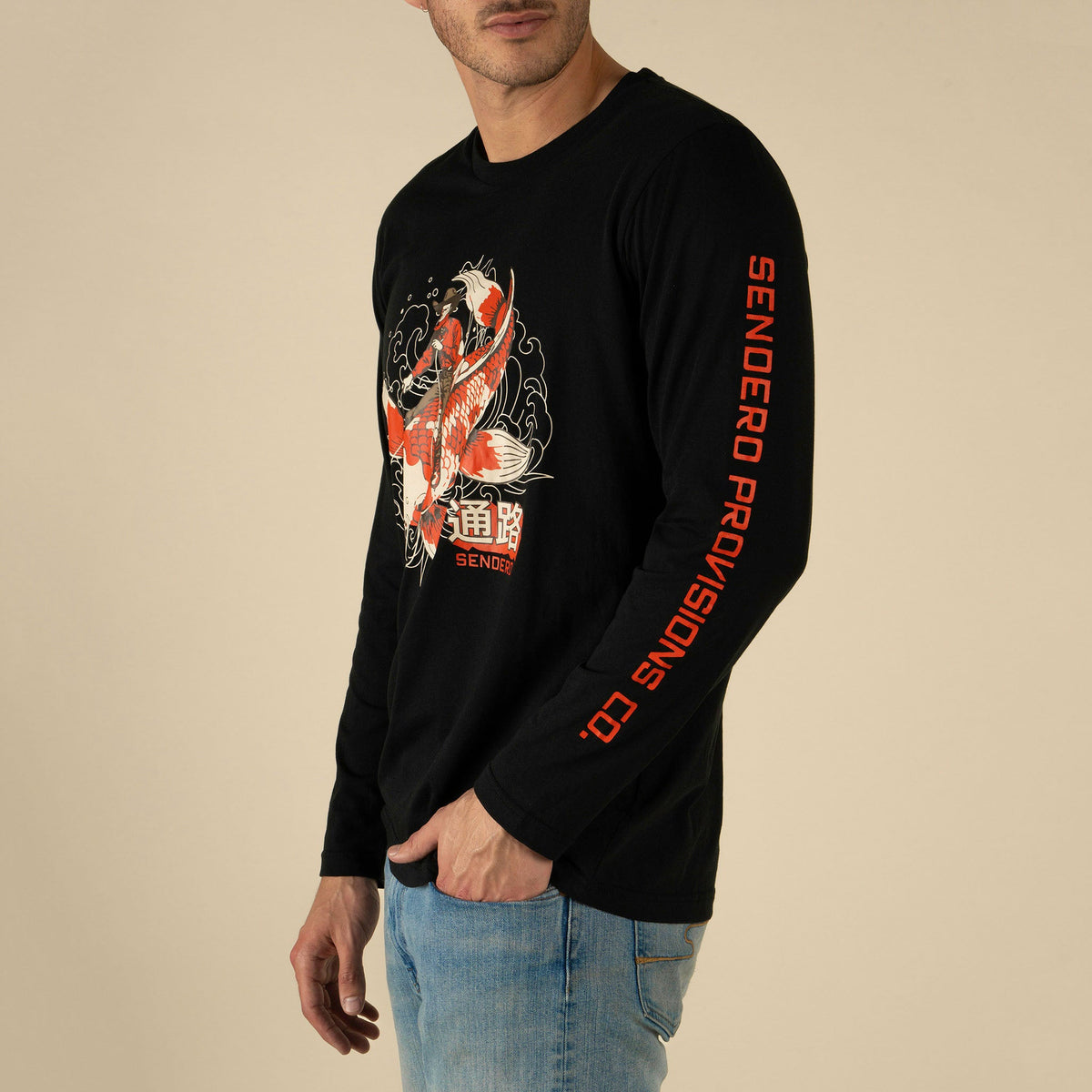 Sendero Provisions Co. Koi Bronc Long Sleeve T-Shirt